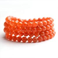 Yunnan Red Agate Bracelet Unisex Sold By Strand