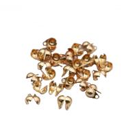 Brass Bead Tips plated DIY nickel lead & cadmium free Sold By Bag
