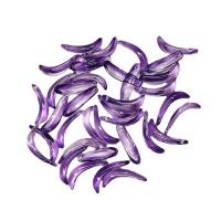 Lampwork Plaukų aksesuarai "Pasidaryk pats" Išvados, Gėlė, įvairių stilių pasirinkimas, purpurinis, 7x15mm, Pardavė PC