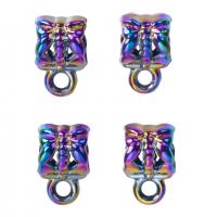 Zinc Alloy Bail Beads colorful plated fashion jewelry multi-colored Sold By PC