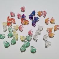 Lampwork Hair Accessories DIY Findings, Flower, more colors for choice, 12x12mm, Sold By PC