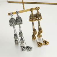 Zinc Alloy Chandelier Earring plated fashion jewelry & for woman Sold By Pair