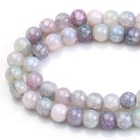 Perles en verre craquelé, Rond, DIY, plus de couleurs à choisir, 8mm, 100PC/lot, Vendu par lot