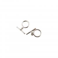 Brass Toggle Clasp plated Sold By PC