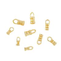 Brass Cord Tips plated Sold By PC