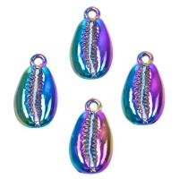 Zinc Alloy Pendants Shell colorful plated vintage nickel lead & cadmium free Sold By PC