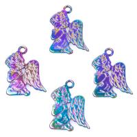 Zinc Alloy Pendants Angel colorful plated vintage nickel lead & cadmium free Sold By PC