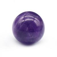 amatista esfera de la bola, Esférico, pulido, Púrpura, 25mm, Vendido por UD