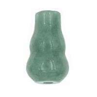 Natural Jadeite Beads Calabash polished Unisex light green Sold By PC
