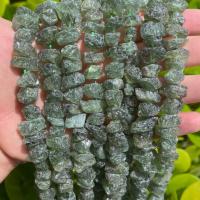 quartzo verde grânulos, miçangas, Irregular, verde, 8-20mm, vendido para Aprox 15 inchaltura Strand