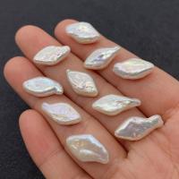 Naturalne perły słodkowodne perełki luźne, Perła naturalna słodkowodna, biżuteria moda & DIY, biały,  8-9x16-20mm, sprzedane przez PC