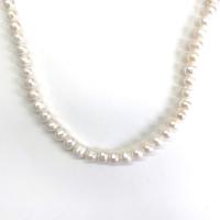 Cultured Round Freshwater Pearl Beads DIY white 8-9mm Sold Per 14.96 Inch Strand