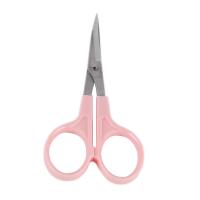 Scissors Plastic with Zinc Alloy pink Sold By PC