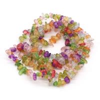 chips de pedras preciosas, misto de pedras semi-preciosas, joias de moda & DIY, cores misturadas, 5-8mm, vendido para 40 cm Strand