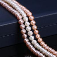 Brambor pěstované sladkovodní perle, Sladkovodní Pearl, DIY, více barev na výběr, 8-9mm, Prodáno za Cca 15 inch Strand