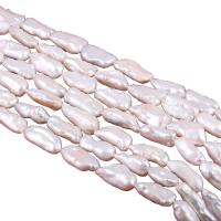 Biwa kultivované sladkovodní perle, Sladkovodní Pearl, DIY, bílý, 9-20mm, Prodáno za 14.96 inch Strand