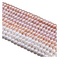 Cultured Button Freshwater Pearl Beads DIY 4-9mm Sold Per 14.96 Inch Strand