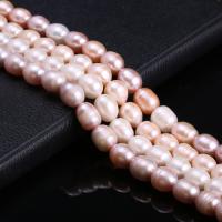 Cultured Rice Freshwater Pearl Beads DIY 10-11mm Sold Per Approx 15 Inch Strand