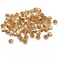 Brass Jewelry Beads plated DIY nickel lead & cadmium free 3-8mm Sold By PC