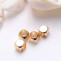 Brass Jewelry Beads gold color plated DIY golden nickel lead & cadmium free Sold By PC
