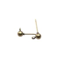 Iron Earring Drop Component plated Sold By Bag
