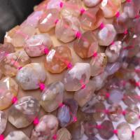 Cherry Blossom Agate Beads Rhombus DIY mixed colors Sold Per Approx 15 Inch Strand