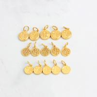 Brass Jewelry Pendants gold color plated golden nickel lead & cadmium free Sold By PC
