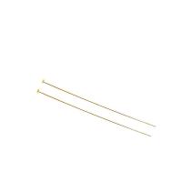 Brass Headpin plated DIY nickel lead & cadmium free Sold By PC