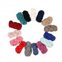 Faixa de Cabelo, Fibra acrílica, tricotar, para mulher, Mais cores pare escolha, 200x100mm, vendido por PC