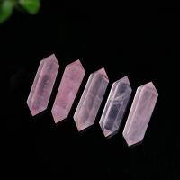 Rose Quartz Point Decoration, polished, different size for choice, pink, Sold By PC