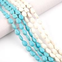 Turquoise Beads Natural Turquoise Teardrop  Length Approx 14.96 Inch Approx Sold By Bag