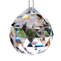 Crystal Přívěsky, Krystal, lesklý, módní šperky, více barev na výběr, 30mm, 102PC/Bag, Prodáno By Bag