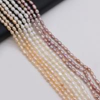 Keishi ferskvandskulturperle Beads, Ferskvandsperle, du kan DIY, flere farver til valg, 4-5mm, Solgt Per 36 cm Strand