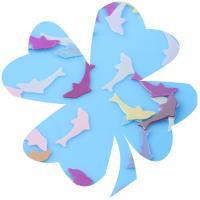Plastic Sequin PVC Plastic Dolphin DIY 11mm Sold By Bag