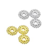 Perles intercalaires en alliage de zinc, Plaqué d'or, plus de couleurs à choisir, 10x9x14mm, Vendu par PC