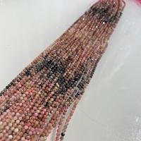 Perline Rhodonite, Cerchio, DIY & sfaccettati, colori misti, Venduto per 38 cm filo