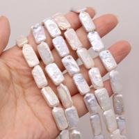 Cultured Reborn Freshwater Pearl Beads irregular DIY white Sold Per Approx 15 Inch Strand
