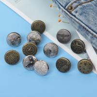 Zinc Alloy jeans button plated 18mm Sold By Lot
