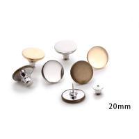 Zinc Alloy jeans button plated 20mm Sold By Lot
