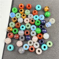 Mixed Gemstone Beads Natural Stone Donut polished nickel lead & cadmium free 12mm Sold By PC