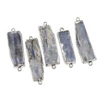 Brass Connector with Kyanite mixed colors Sold By PC