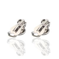 Stainless Steel Clip On Earring Finding original color Sold By PC