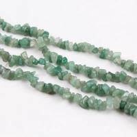Aventurine Beads Chips DIY green Sold Per 90 cm Strand