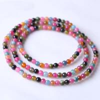 Natural Tourmaline Bracelet anti-fatigue & for woman mixed colors Sold By PC