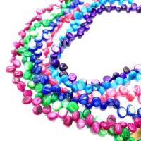 Prirodni boji Shell perle, Slatkovodni Shell, možete DIY, više boja za izbor, 6x9mm, Prodano Per 14.96 inčni Strand