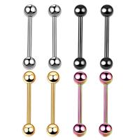 Stainless Steel Tongue Ring plated fashion jewelry Sold By Bag
