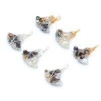 Freshwater Pearl Pendants Resin with Freshwater Pearl & Iron plated fashion jewelry & DIY Sold By PC