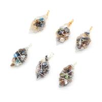 Sladkovodní Pearl Přívěsky, Pryskyřice, s Sladkovodní Pearl & Železo, á, módní šperky & DIY, více barev na výběr, 27x30mm, Prodáno By PC