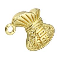 Zinc Alloy Pendants Money Bag gold color plated Approx 2mm Sold By PC