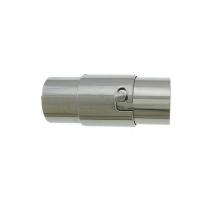 Fecho magnético de aço inoxidável, Aço inoxidável 304, Tubo, cor original, 17.50x7x8mm, Buraco:Aprox 5mm, 50PCs/Lot, vendido por Lot